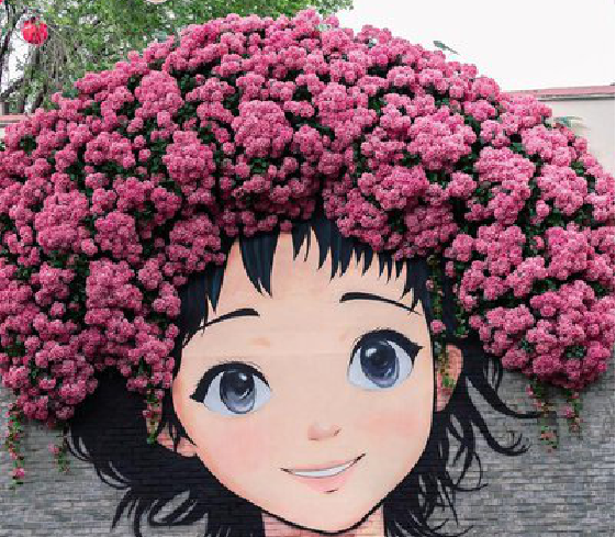 唐河墙体彩绘-网红墙打卡