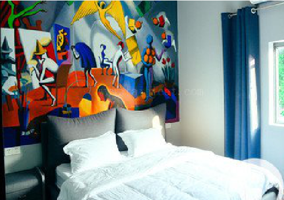 唐河对于酒店的墙体彩绘而言更注重哪些方面?