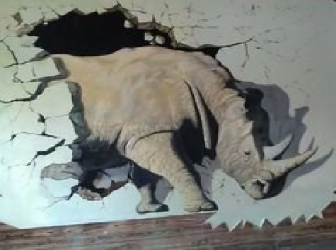 唐河在墙绘中，如何绘制3D效果？