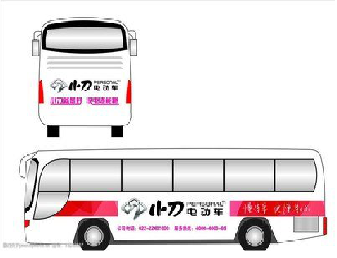 唐河公交车身贴如何完美贴合？