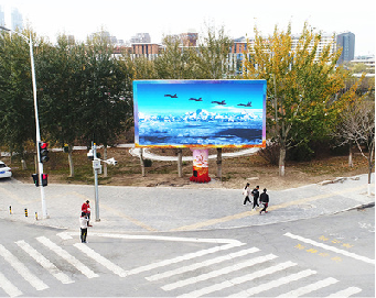 唐河户外大屏广告投放要点。