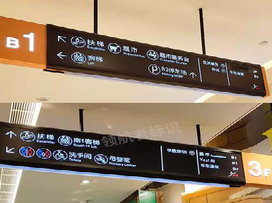 唐河如何通过商场标识牌引导客流分布？