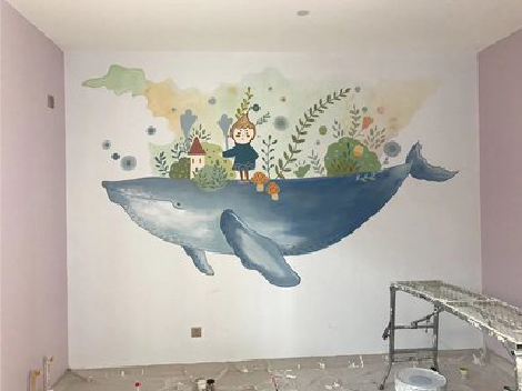 唐河手绘墙的特点及优势。